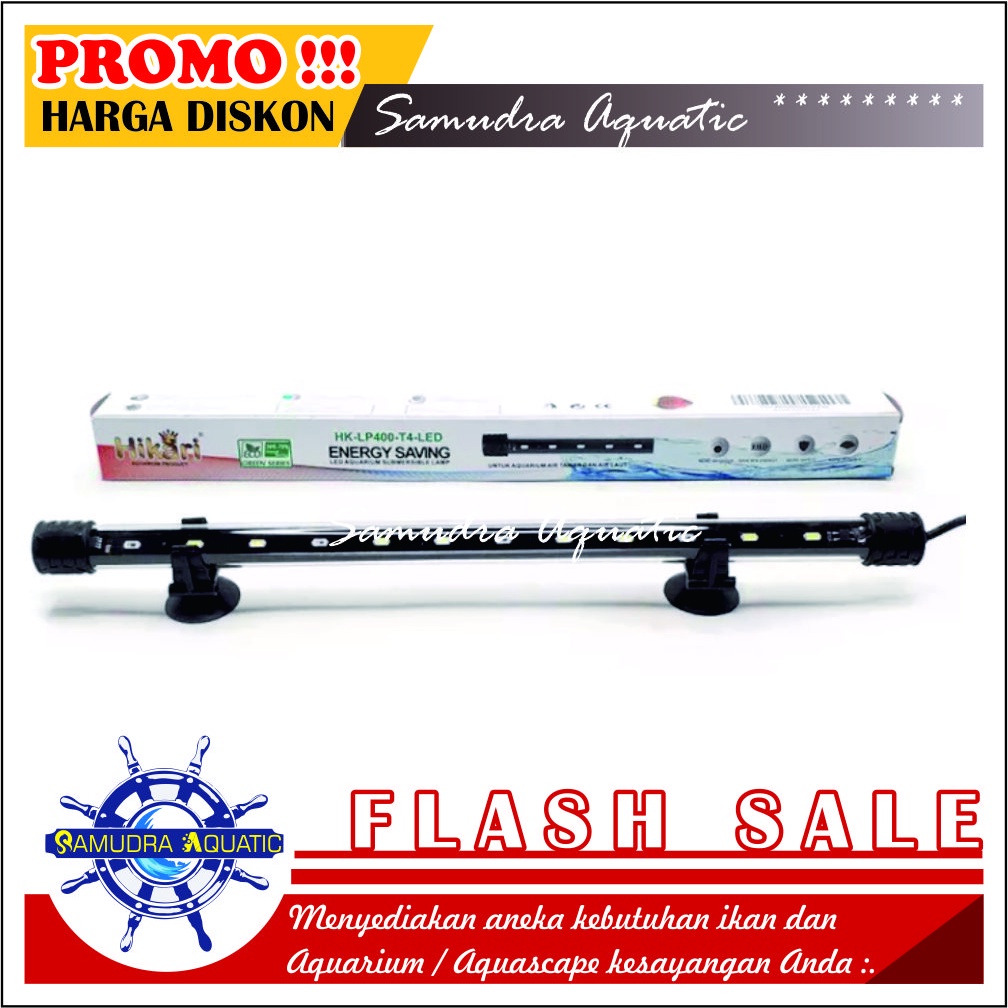 Lampu Aquarium CELUP 40 cm, Lampu Celup Aquarium Aquscape HEMAT ENERGY (GRATIS Bublewrap &amp; Kardus)