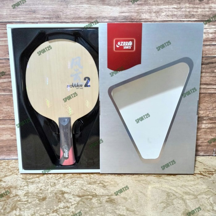 Kayu Blade Pingpong Tenis Meja DHS Wind Power 2 WP2 WP 2 ORIGINAL