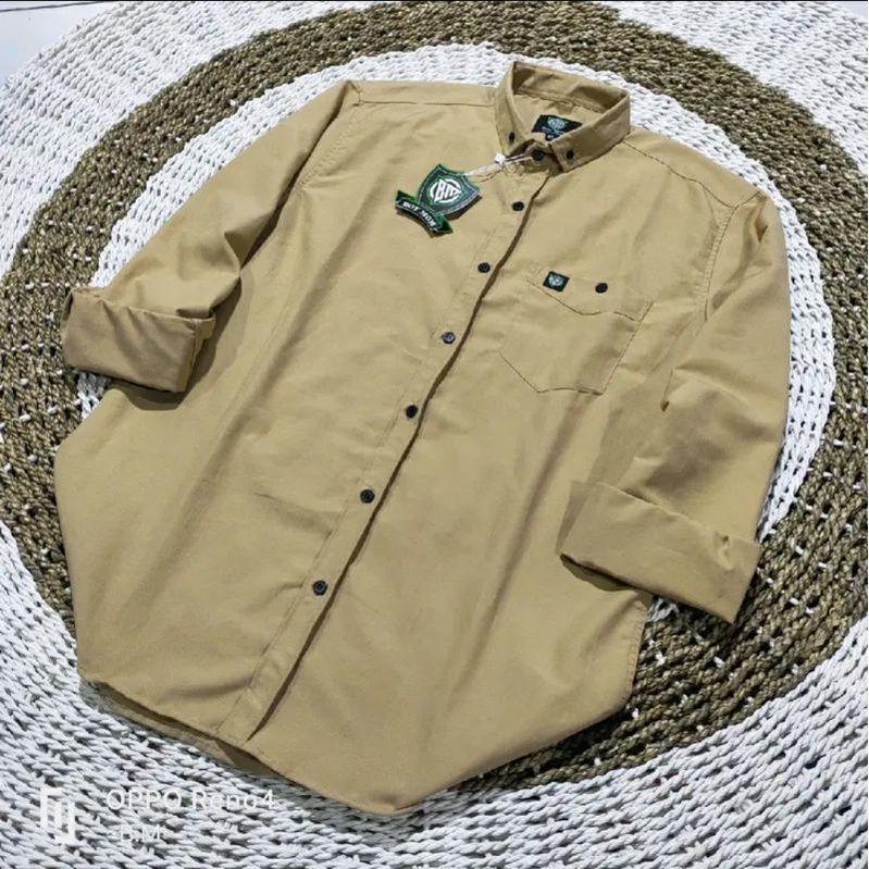 Kemeja polos panjang Coksu-Kemeja Panjang Cowok+tersedia 16 variasi warna pilihan