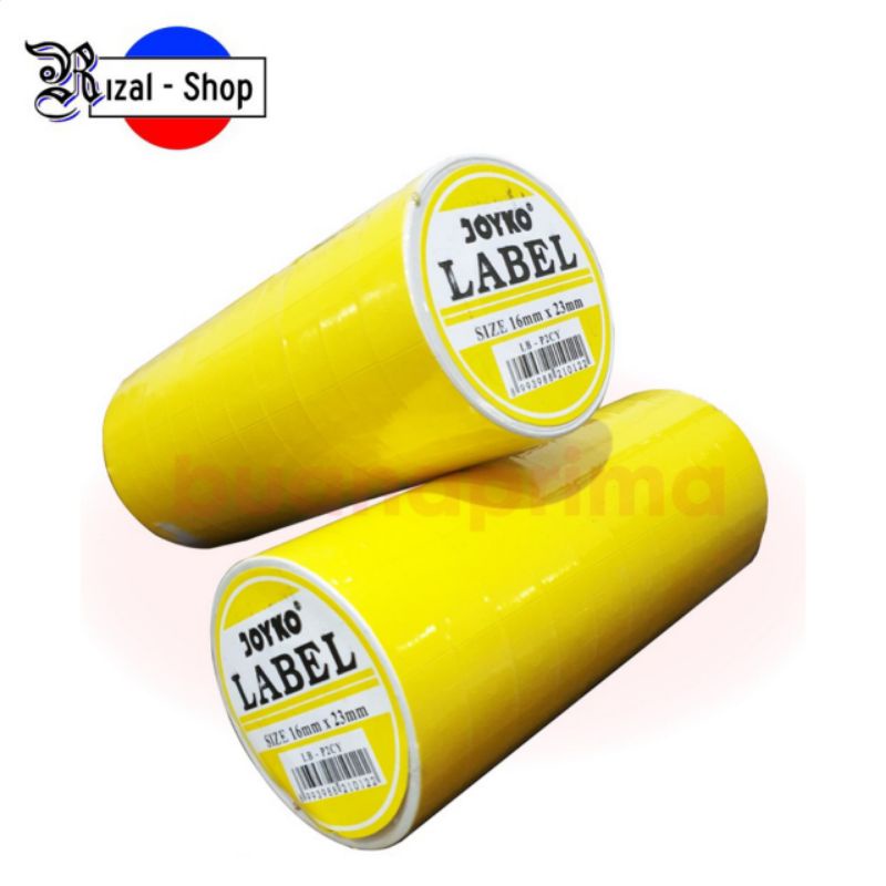 

Kertas Label Joyko 2 Line / Baris Kuning LB - P2CY