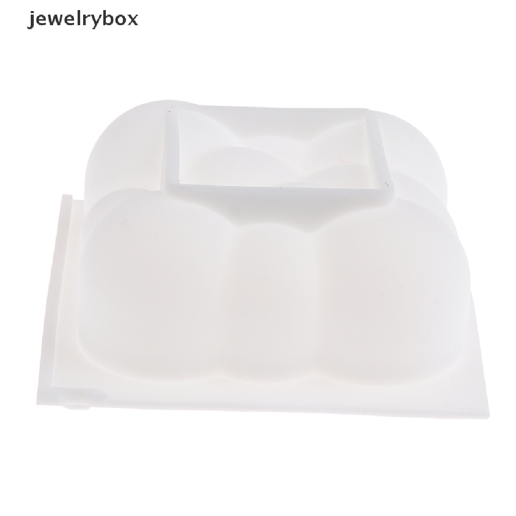 [jewelrybox] 1pc 1/6-Cavity Bentuk Awan 3D Cetakan Silikon Untuk Baking Dessert Dekorasi Mold Butik