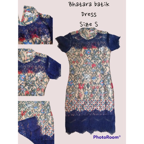 preloved bhatara batik dress