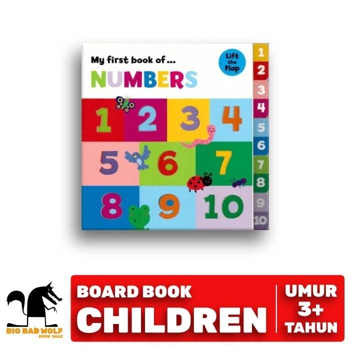 MY FIRST BOOK OF NUMBERS LIFT-THE-FLAP TAB BOOK