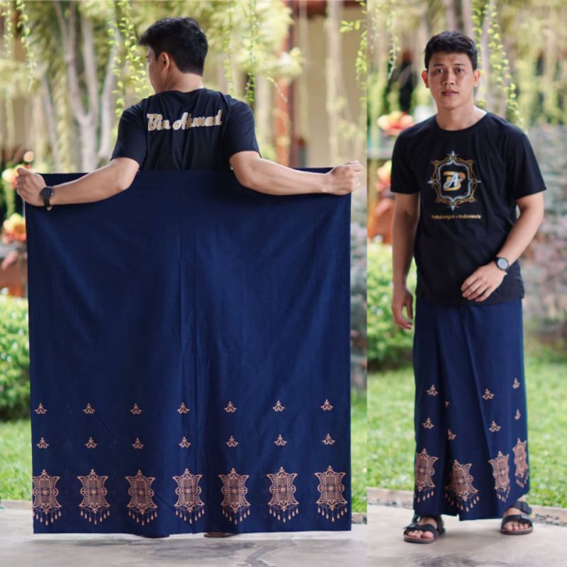 HOT SALE SASKARA - SARUNG BATIK PRIA REMAJA DEWASA SARUNG WADIMOR HALUS SARUNG KATUN PRINTING MERAH