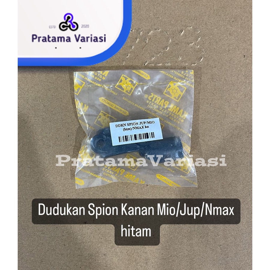 [HITAM] Dudukan Stand Bracket Spion KANAN Yamaha Universal Mio / Jupiter / Fino / Vega