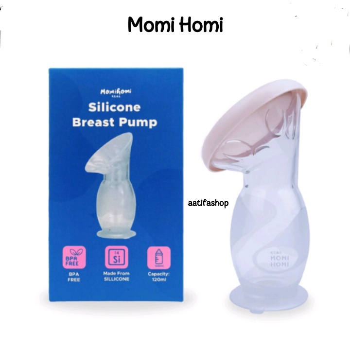 Silicone Breast Pump Mooimom dan Momi Homi / Pompa ASI Silikon Mooi Mom / Milk Saver