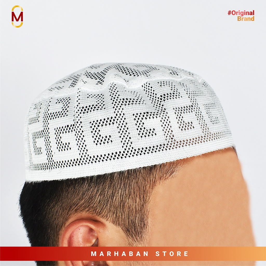Peci Lulu Jaring | Peci Yaman | Kopiah Lulu | Peci Saudi | Souvenir Oleh Oleh Haji &amp; Umroh