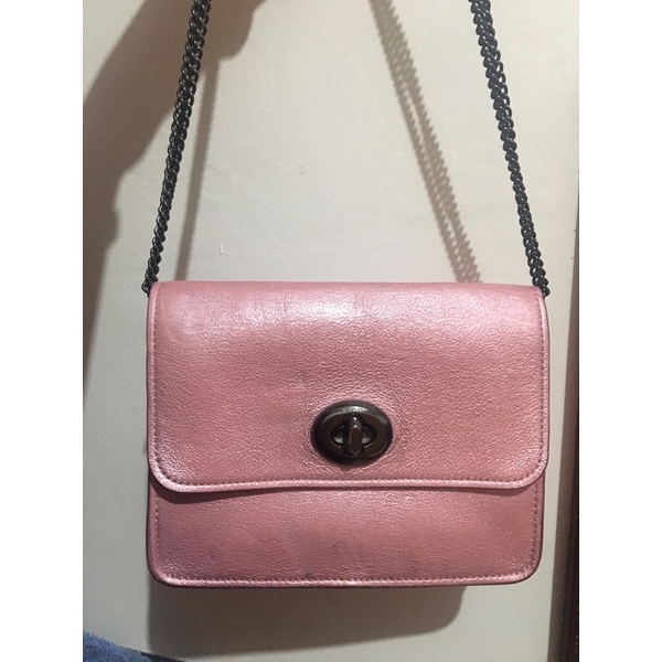 Coach Shoulder mini bag pink