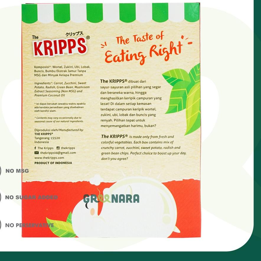 

░☺░ The Kripps Lite 60gr / Keripik Buah Sayur / Vegan