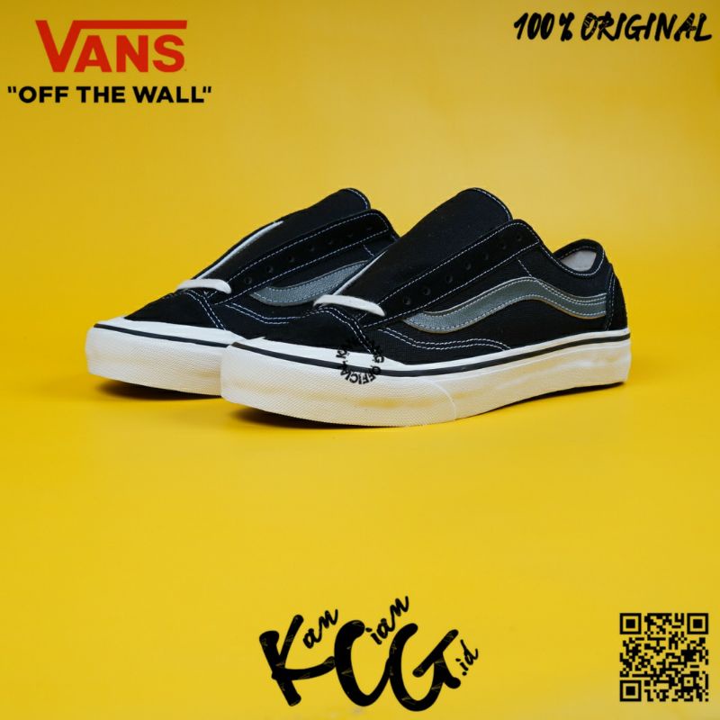 Vans Old Skool Style 36 Decon Sf Vintage Sport Black the Blanc 100% Original Bnib