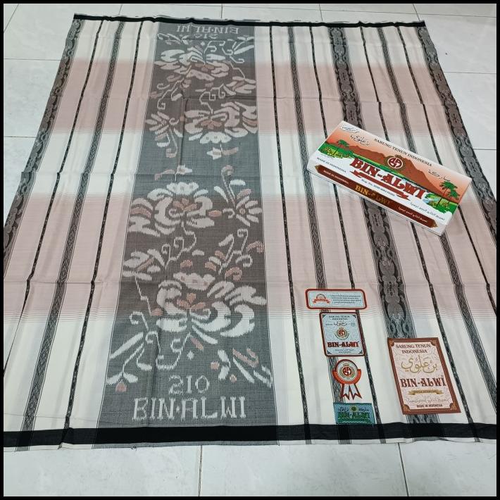 Promo Sarung Mesres Sutra Bin Jamil Motif Sama Bhs Kotak Jadul