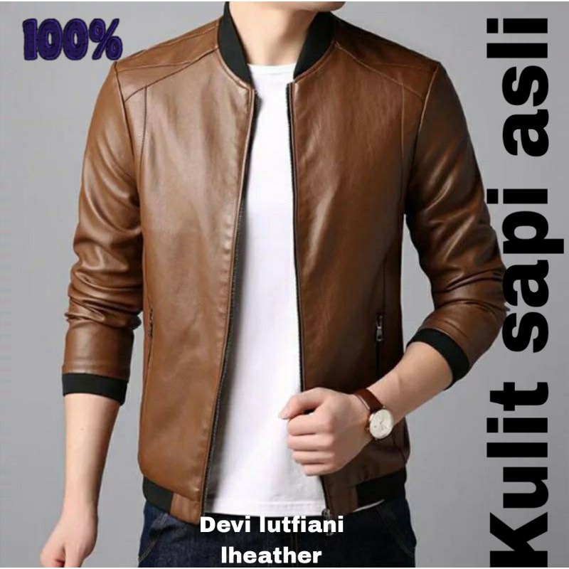 jaket kulit/jaket kulit asli/jaket kulit asli garut/jaket kulit pria/jaket kulit  sapi asli/jaket ku