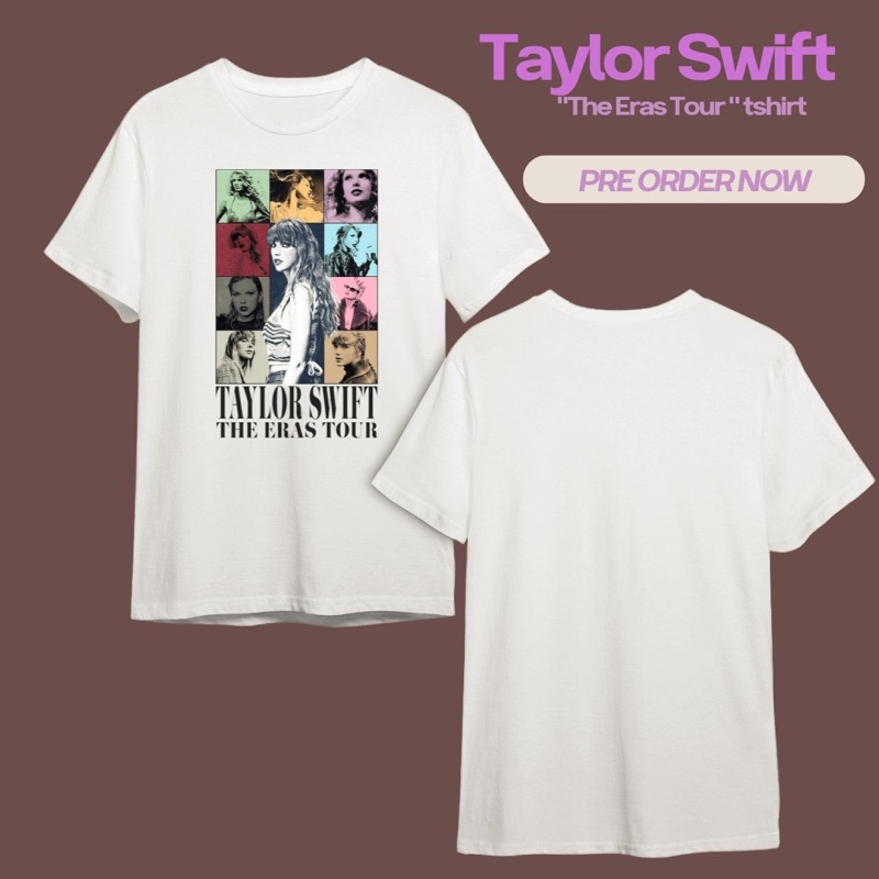 TAYLOR SWIFT THE ERAS TOUR TSHIRT - KAOS TAYLOR SWIFT - TAYLOR SWIFT MIDNIGHTS RED FEARLESS LOVER RE