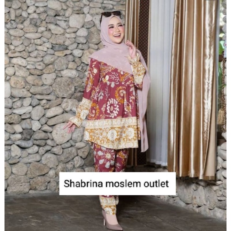 BIG SALE .  Cuci Gudang Promo Aden Ceysha Set Piyama Pajamas Lengan Panjang