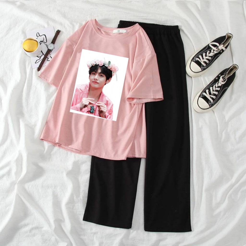 JBF Setelan Remeja Oversize Dan Celana Kim Taehyung