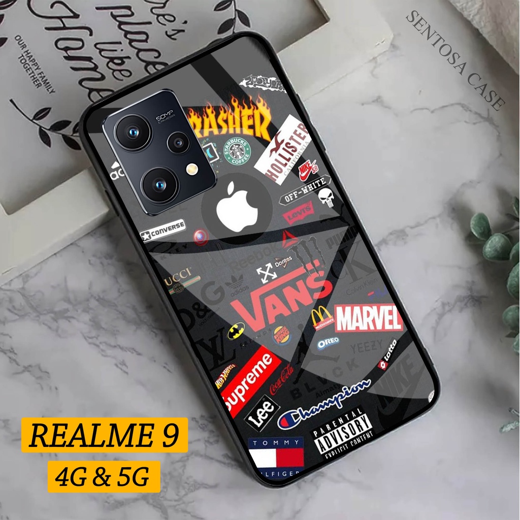 Softcase Glass Kaca REALME 9 4G & REALME 9 5G - Case Handphone REALME 9 4G & REALME 9 5G [T64].