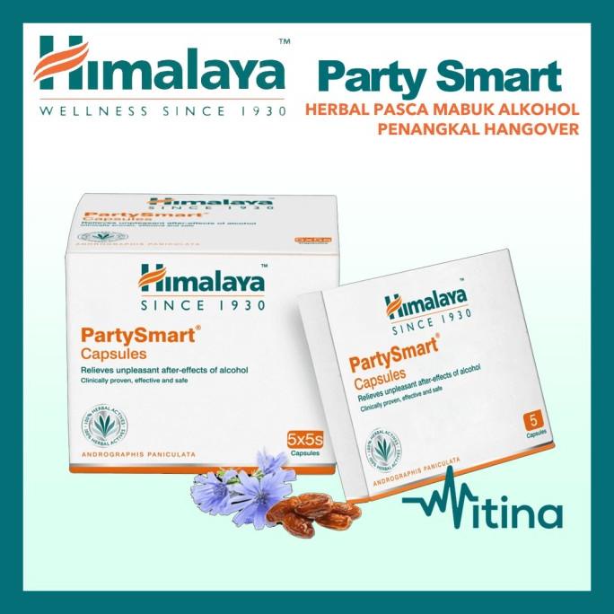 

New! Himalaya Party Smart Herbal Anti Hangover Pasca Mabuk Ukon Chikara ,,