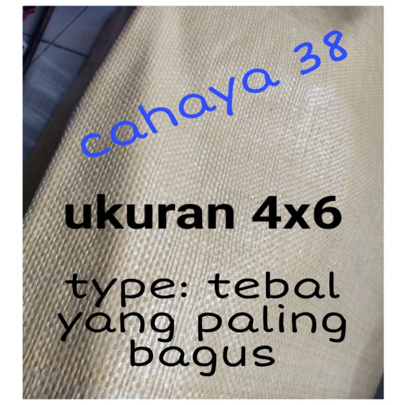 Terpal Hamparan 4x6 Meter Khusus Jemur Padi/Gabah