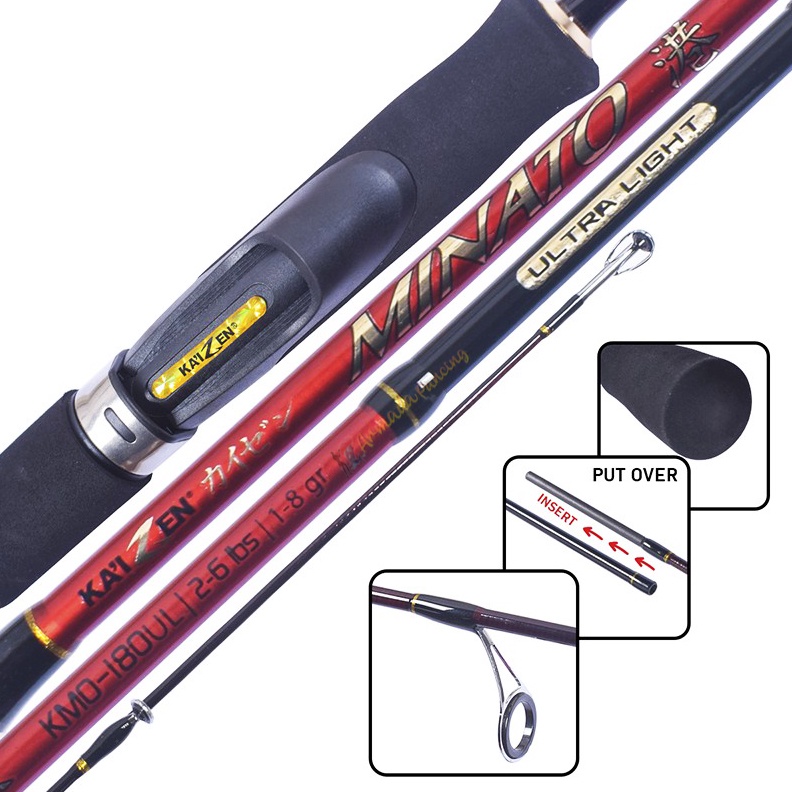 Joran Pancing UL Kaizen MINATO I Ultra Light I Casting Rod