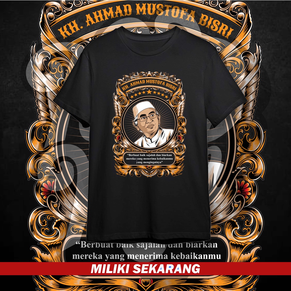 Kaos Santri Kaos Gus Mus Kaos Distro