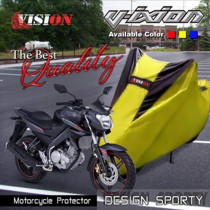 SARUNG MOTOR VIXION COVER PENUTUP BODY MOTOR WATERPROOF VISION2