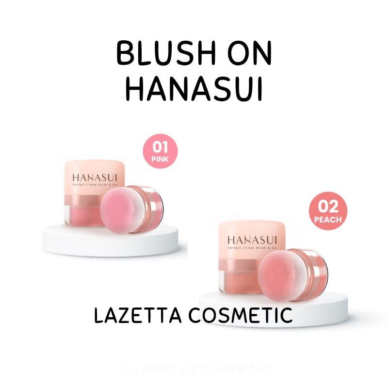 BPOM Blush On Hanasui | Pemerah Pipi Hanasui | Perona pipi | Blush on BPOM | Hanasui Perfect Cheek Blush &amp; Go Powder