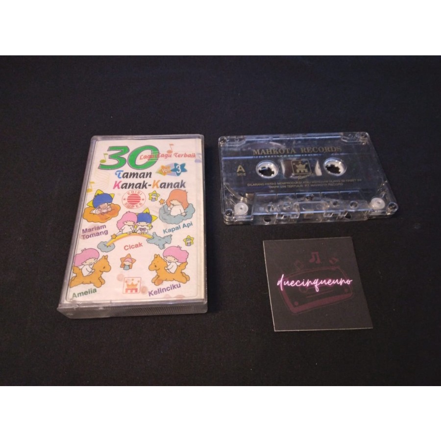 30 TAMAN KANAK KANAK (KASET PITA)