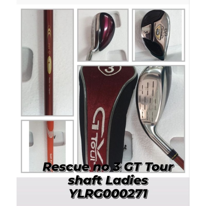 Stik golf Rescue no 3 GT Tour shaft Ladies Bekas second100% original