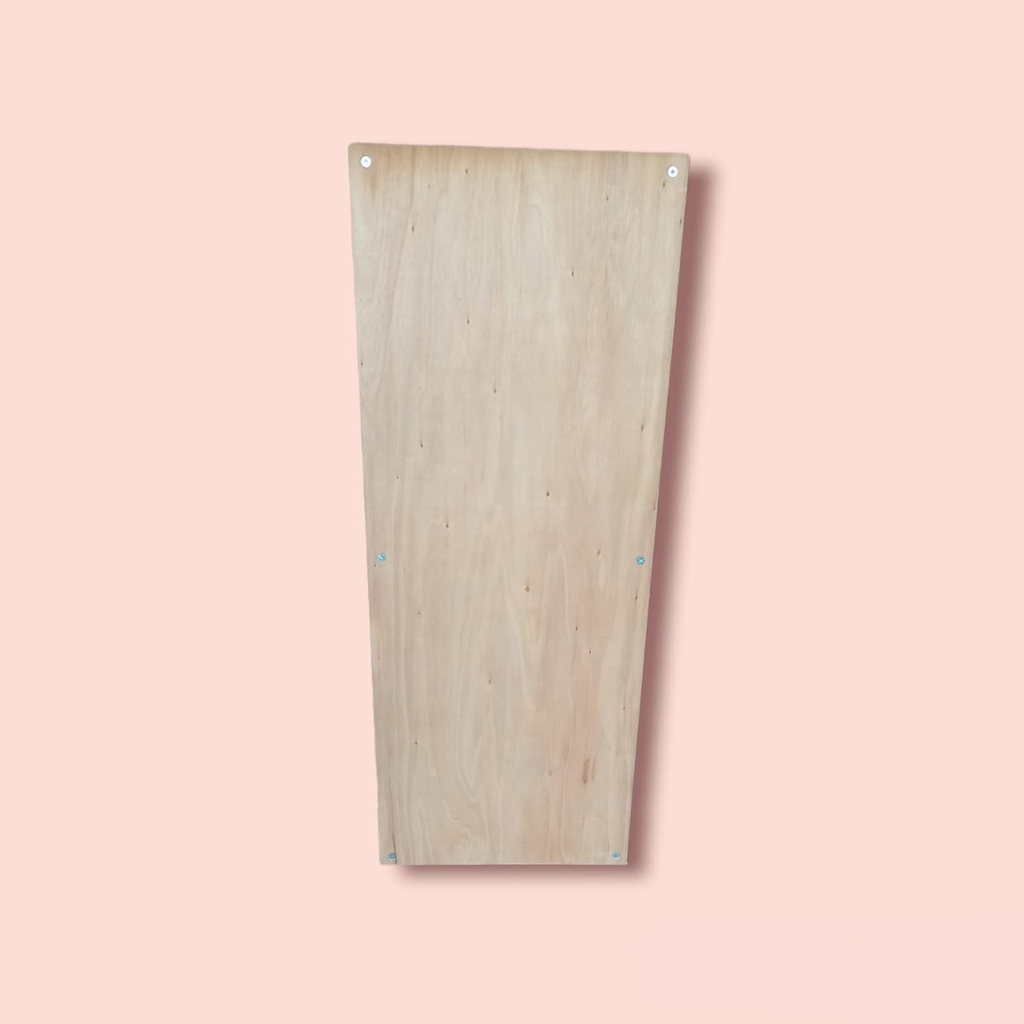 Papan Ambalan Rak Besi Siku Lubang Ukuran P120 L40 (cm) Siap Pakai Tinggal Pasang / Rakit