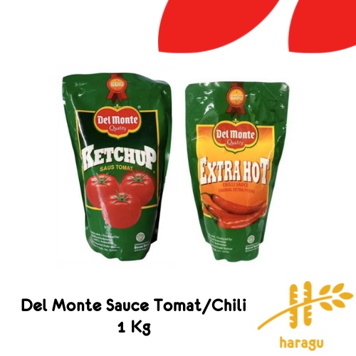 

Del Monte Saus Tomat dan Extra Hot Pouch 1kg