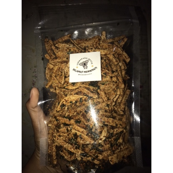 

Basreng pedas daun jeruk 250gram