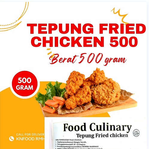 

Tepung ayam kfc crispy Siap Pakai fried Chicken 500 gram
