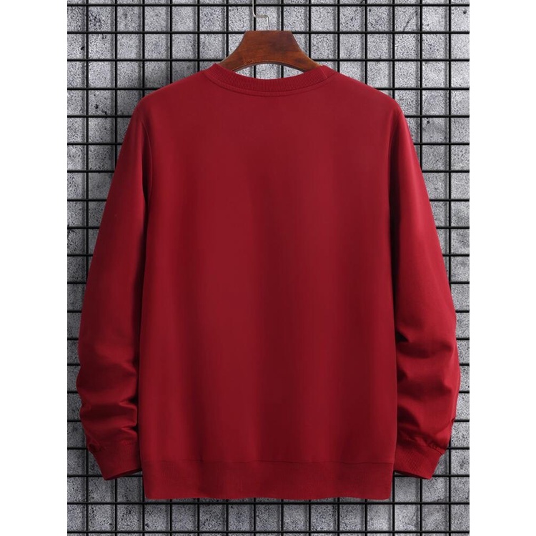LOS ANGELES NECK Sweatshirt Basic II Sweater Crewneck Print DTF II Sz M - XL Anak &amp; Dewasa ( Pria &amp; Wanita )