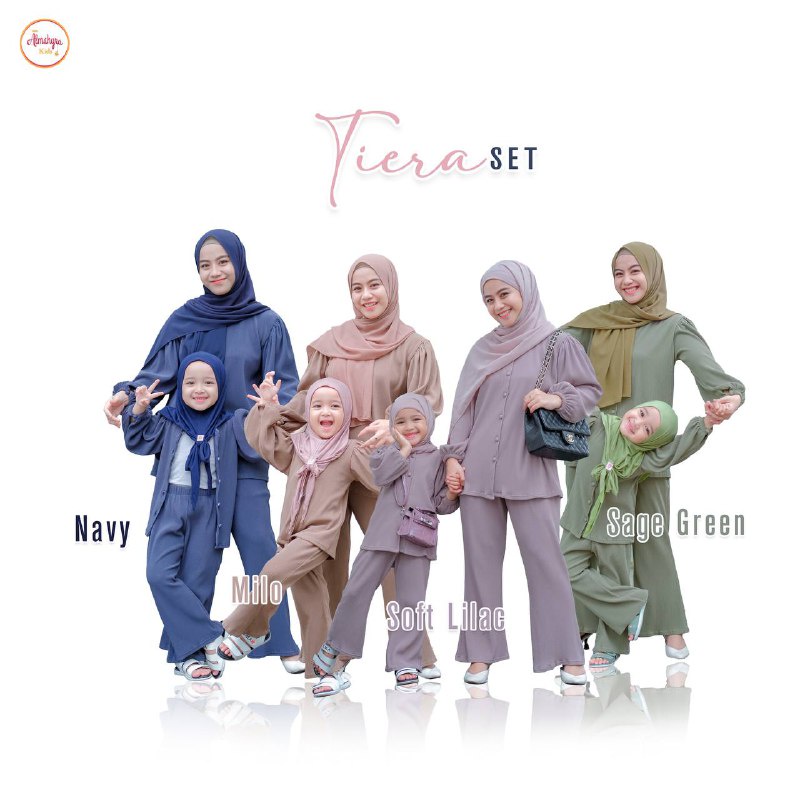 Afsheenastore One Set Tiera Anak By Almahyra Kids