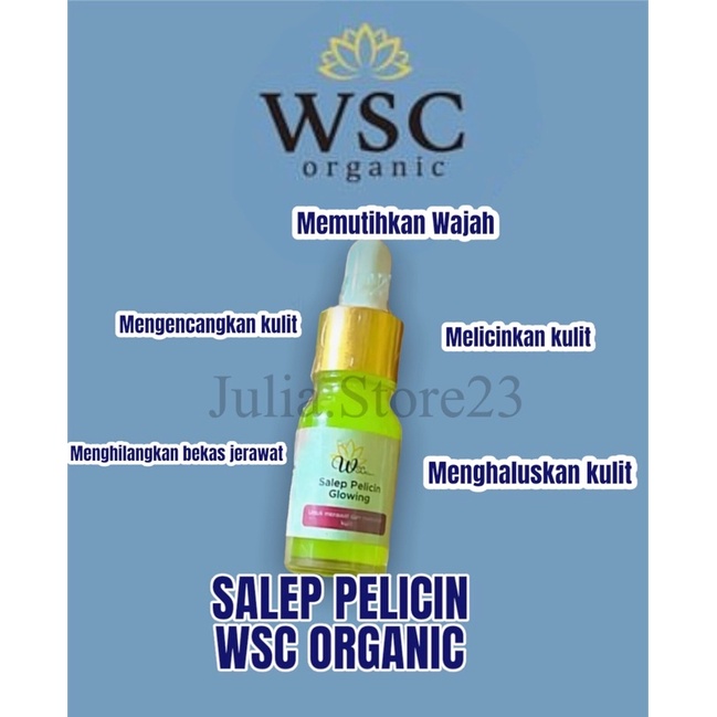 SALEP PELICIN WSC ORGANIC /wsc organic/wsc organic skincare /wsc