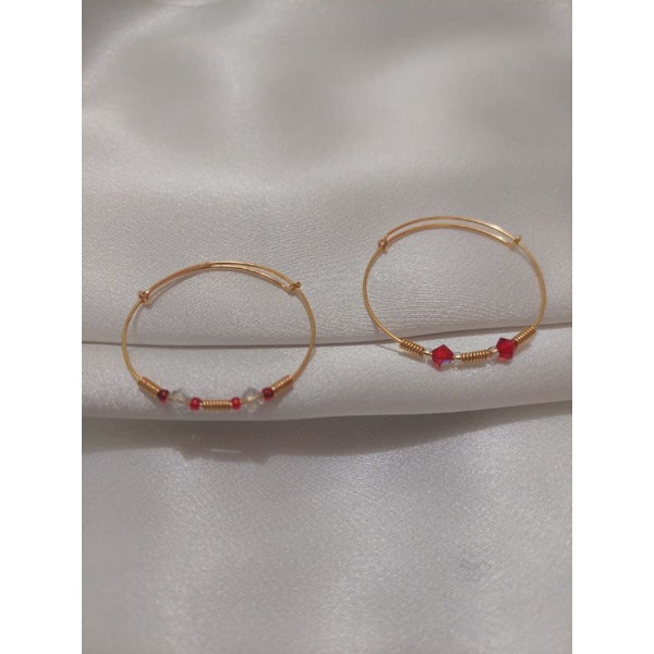 Gelang bangle anak bayi 1 gram emas muda