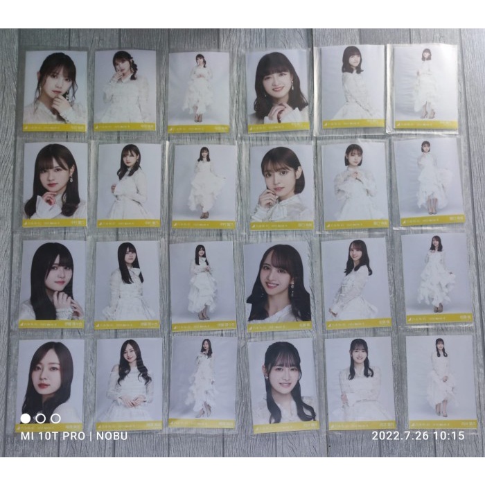

SET COMP PHOTOPACK NOGIZAKA46 NOGI KORE 2 3KI MEMBER