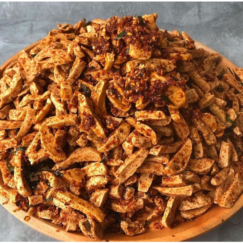 

Basreng Stik Pedas Daun Jeruk Ukuran 250 gram