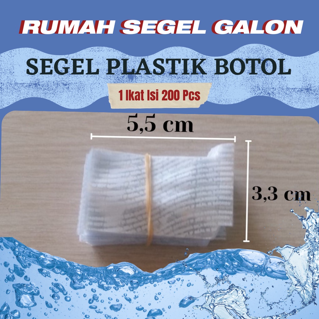 Segel Plastik Tutup Botol / Shrink Tutup Botol