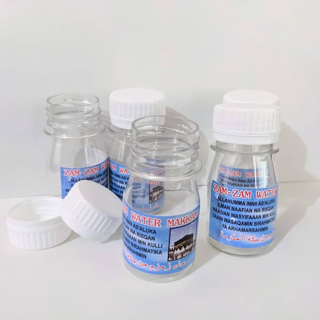 Botol Kosong 50 ml Air Zamzam isi 30 - Zam zam Botl