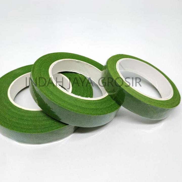 

❀ FLORAL TAPE / FLOWER TAPE /SOLATIP DAUN harga per 12Roll っ