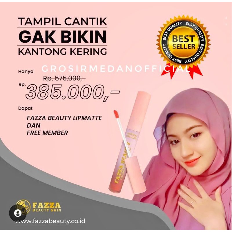 BISNIS FAZZA BEAUTY SKIN - LIPMATTE COLLAGEN DAN PROPOLIS