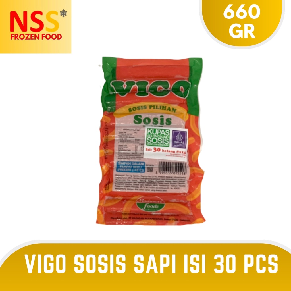 

VIGO SOSIS SAPI 30PCS 660gr