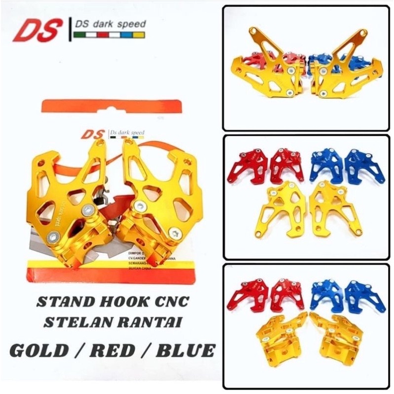 STANDHOOK STAND HOOK TUTUP ANTING RANTAI SATRIA FU R15 SCORPIO NINJA VIXION CBR150