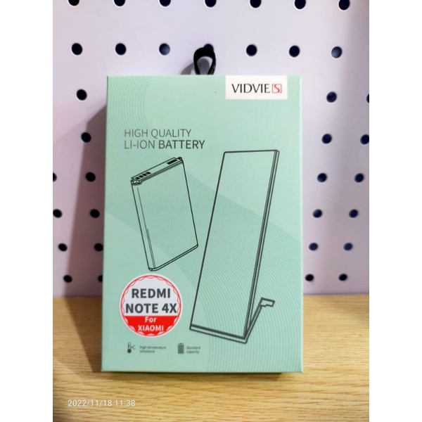 BATERAI VIDVIE-S XIAOMI REDMI NOTE 4X/BN43