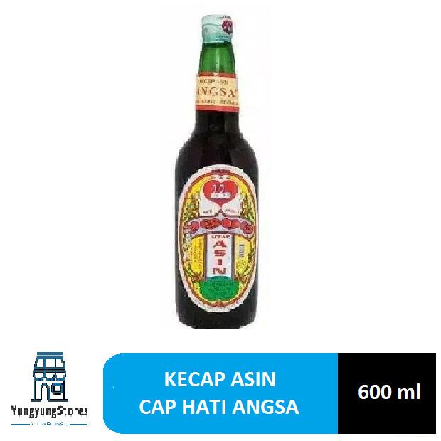 

Kecap Asin Cap Hati Angsa Medan Botol 600 ml