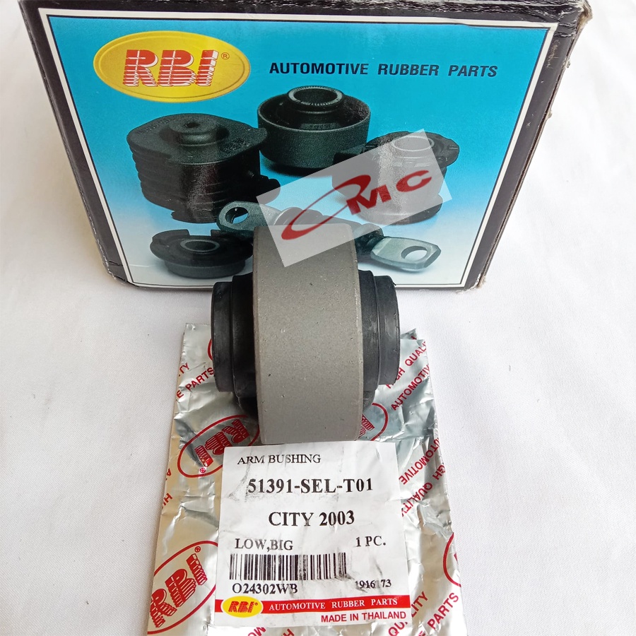 Karet Bush Bushing Arm Sayap Besar Honda City Jazz 51391-SEL-T01-RBI