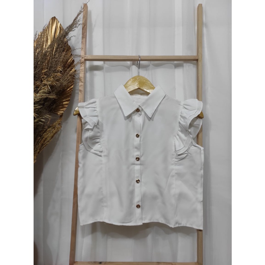 Atasan Lyona crop top // atasan wanita // crop wanita