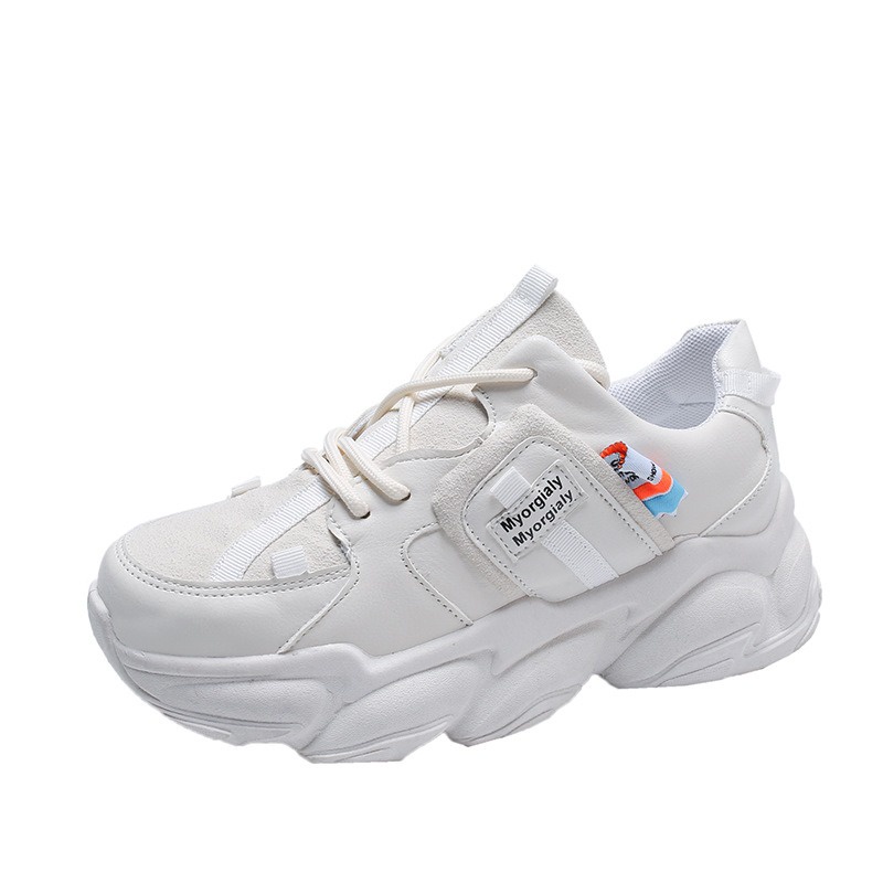 Sepatu Putih Wanita Unik Terbaru Sepatu Sneaker Perempuan Pink Import Sneakers Shoes Cewek Trendy SP-222