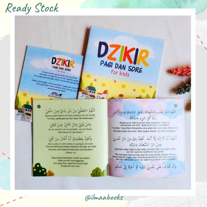 Dzikir Pagi dan Sore for Kids Pustaka An-Nahl